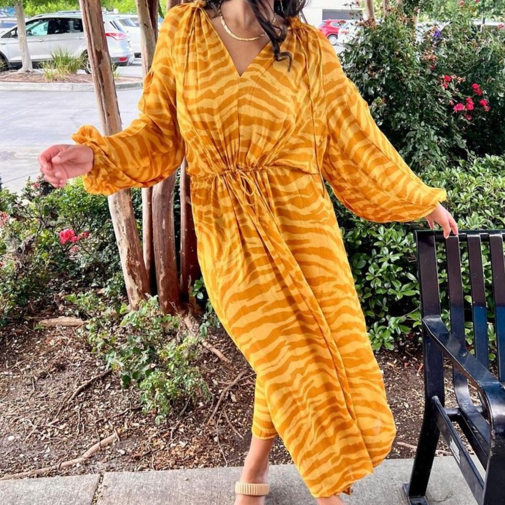 Essentiel Antwerp Beesknees Raglan Maxi Dress